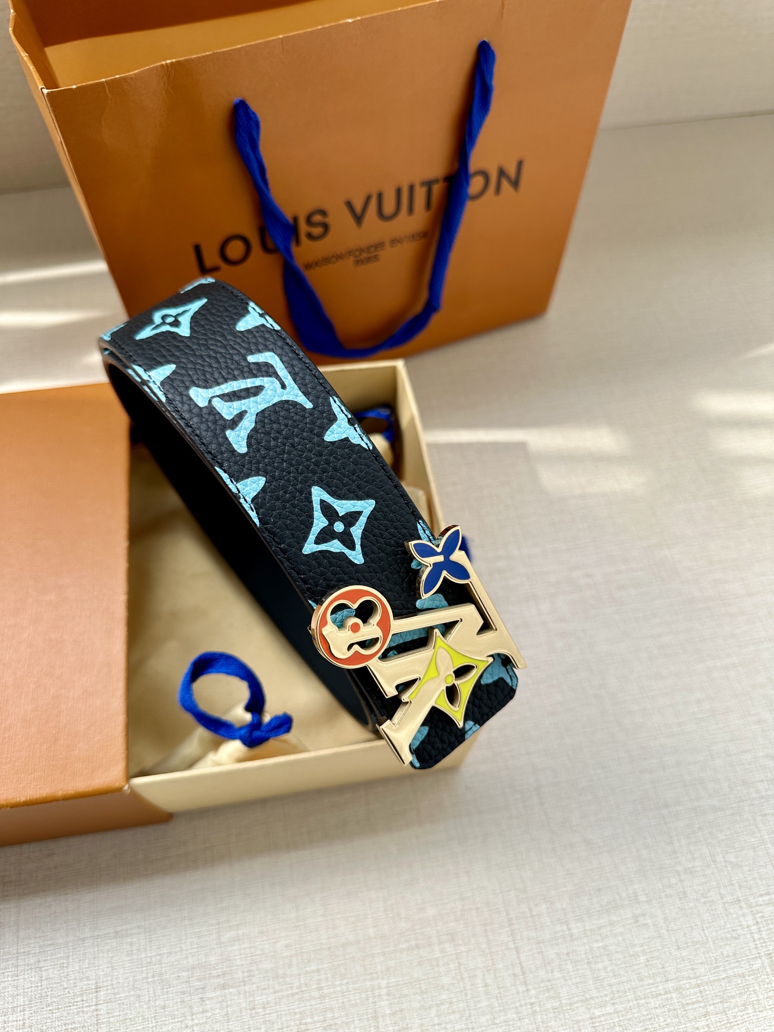 Louis Vuitton Basic Belt Cow Leather S-m-l