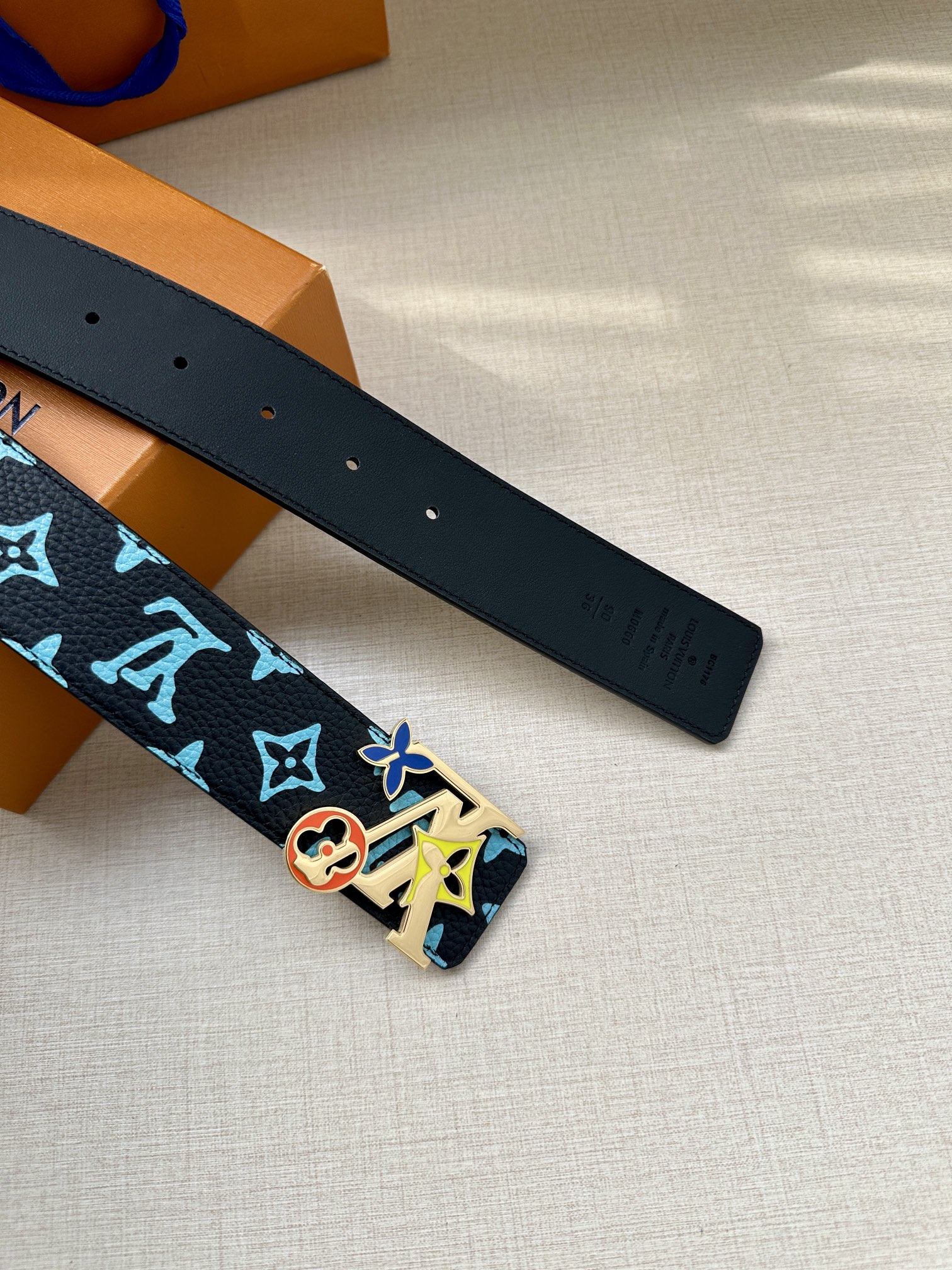 Louis Vuitton Basic Belt Cow Leather S-m-l