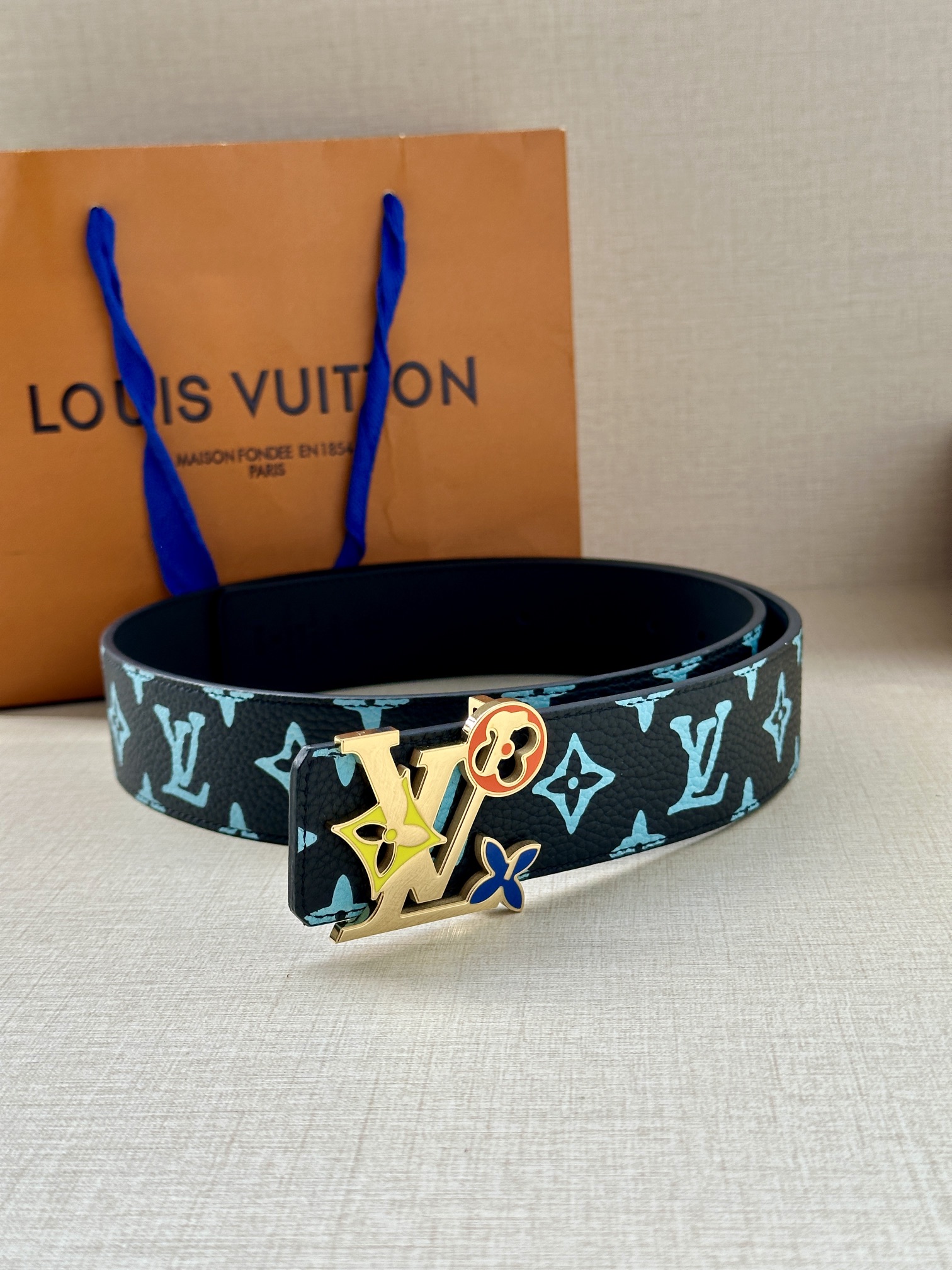 Louis Vuitton Basic Belt Cow Leather S-m-l