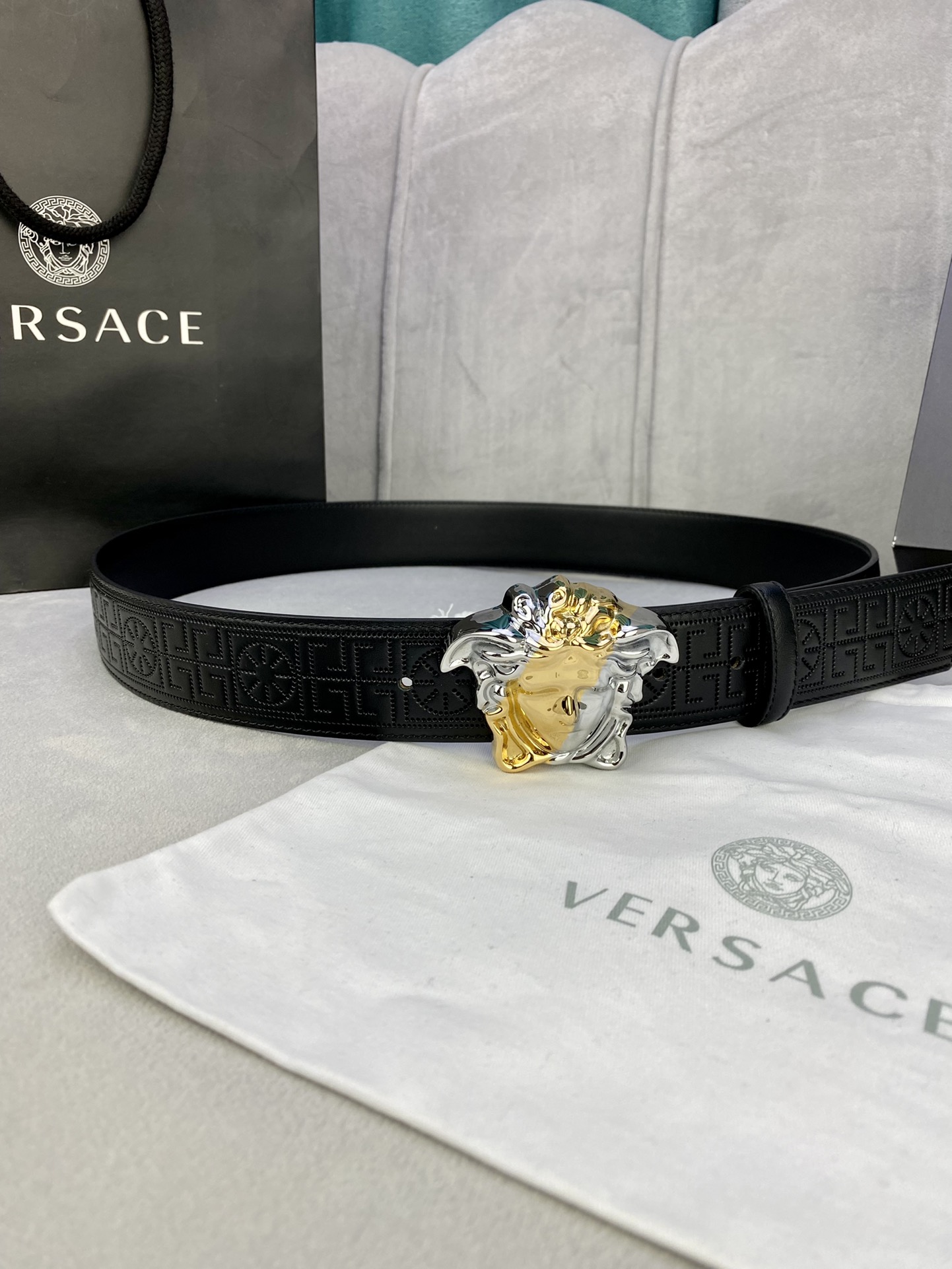 Versace Leather Belt S-m-l