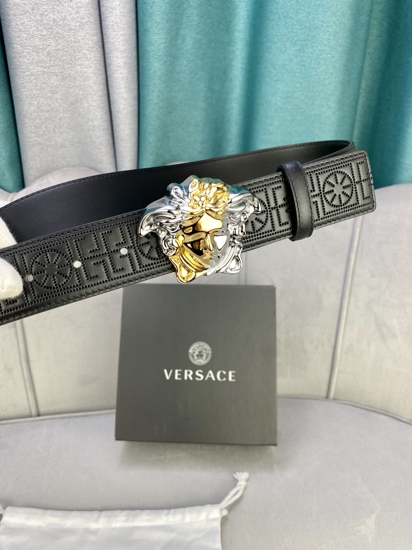 Versace Leather Belt S-m-l