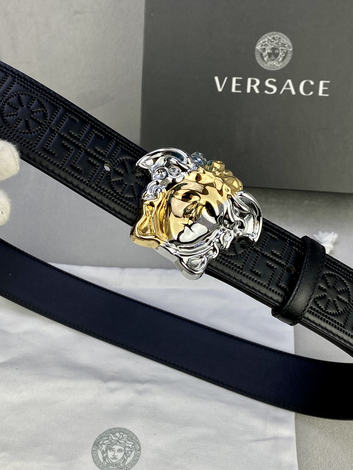 Versace Leather Belt S-m-l