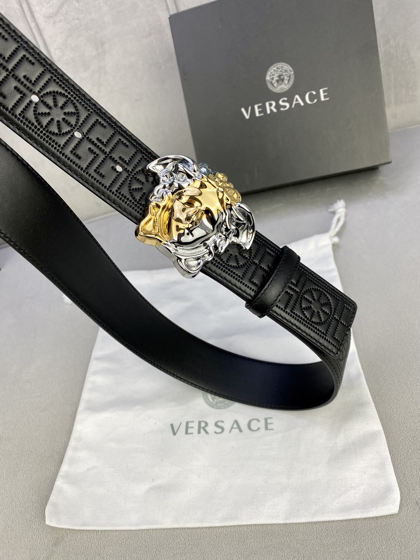 Versace Leather Belt S-m-l