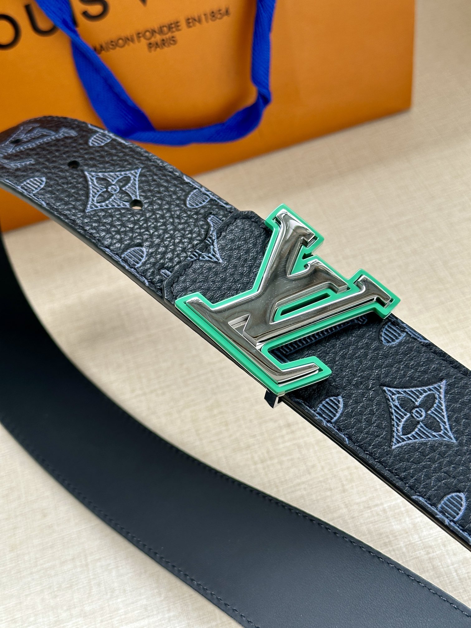 Louis Vuitton Basic Belt Top Grain Leather L