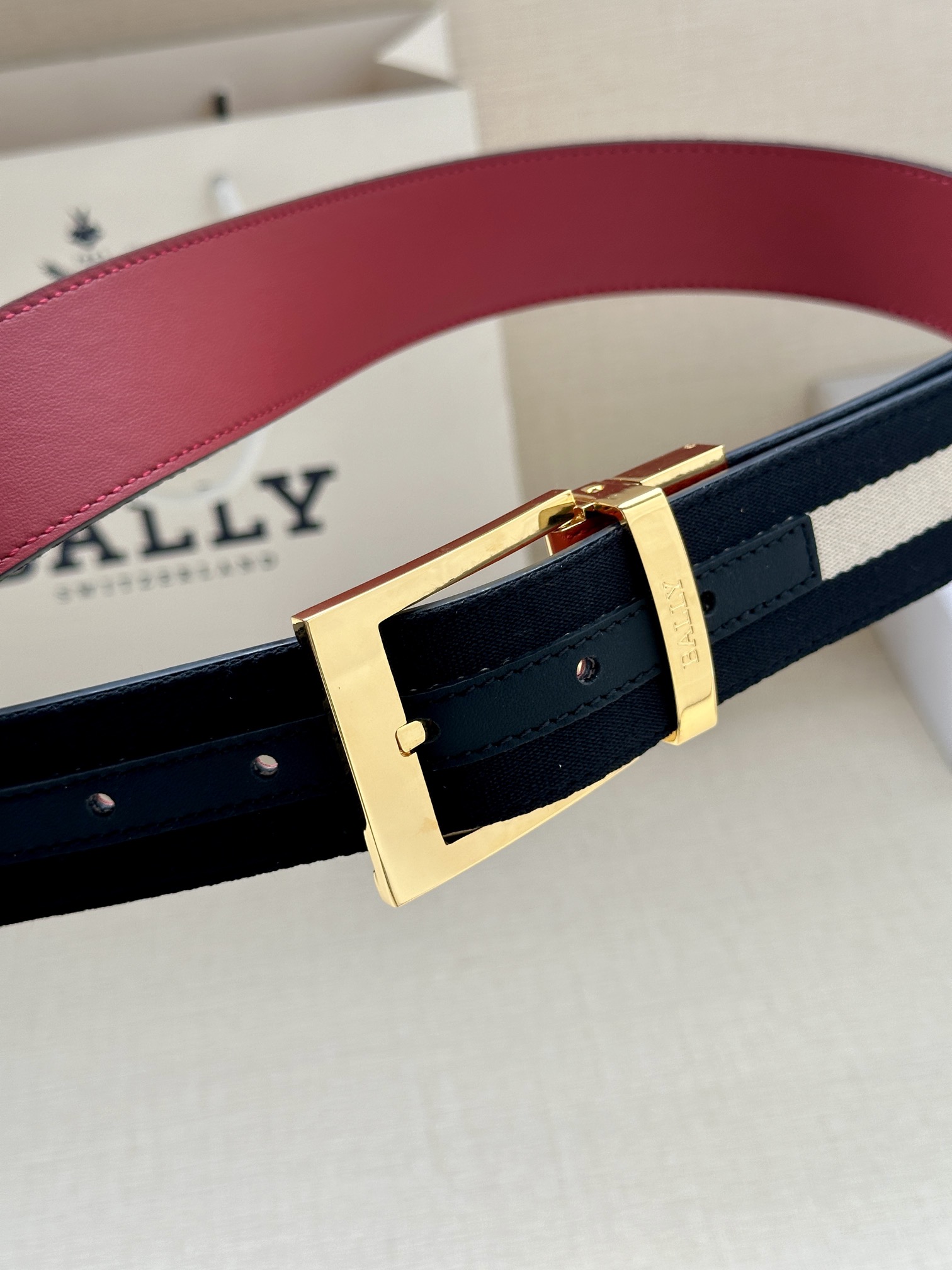 Bally Male Basic Belt M-l