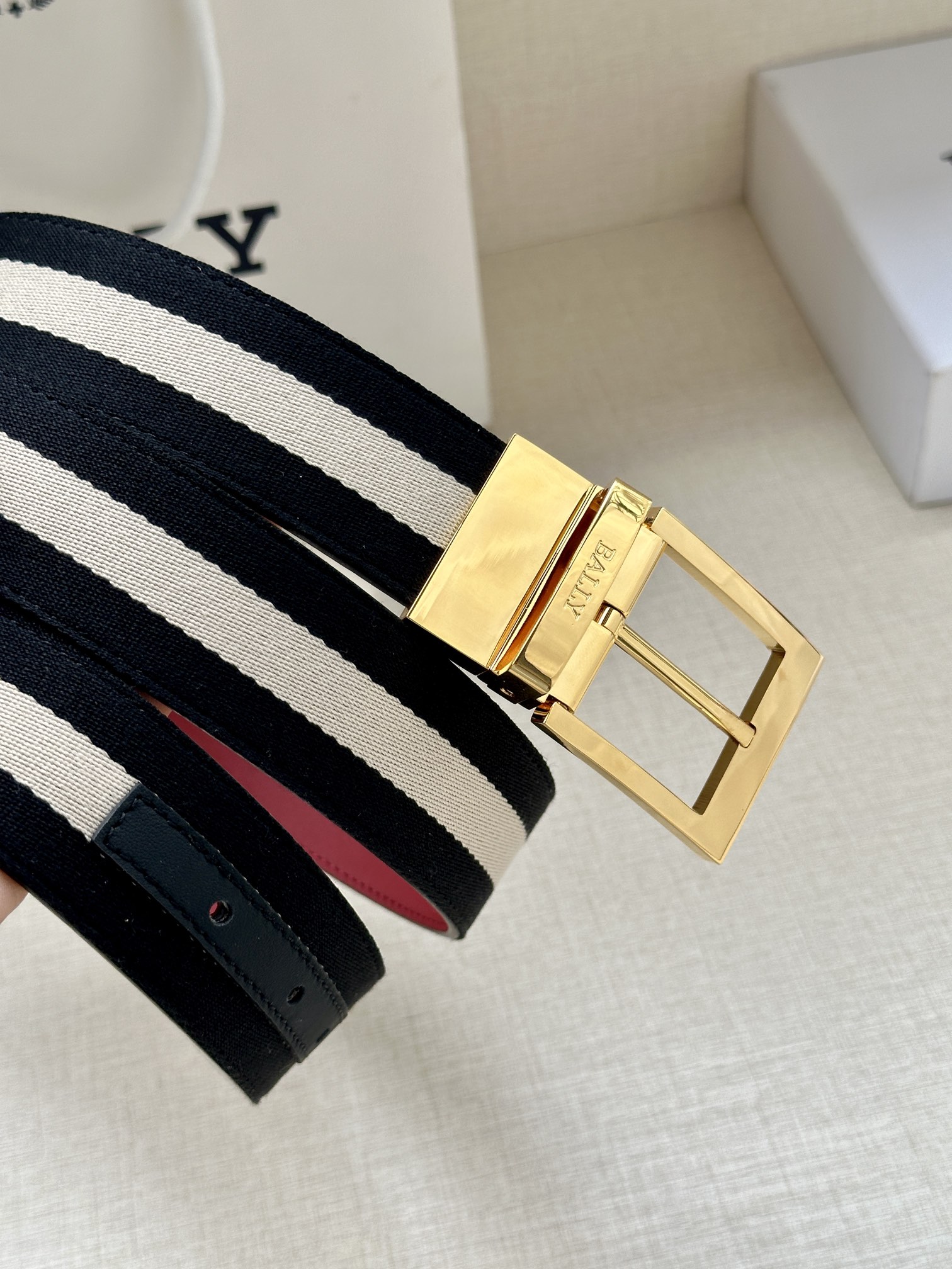 Bally Male Basic Belt M-l