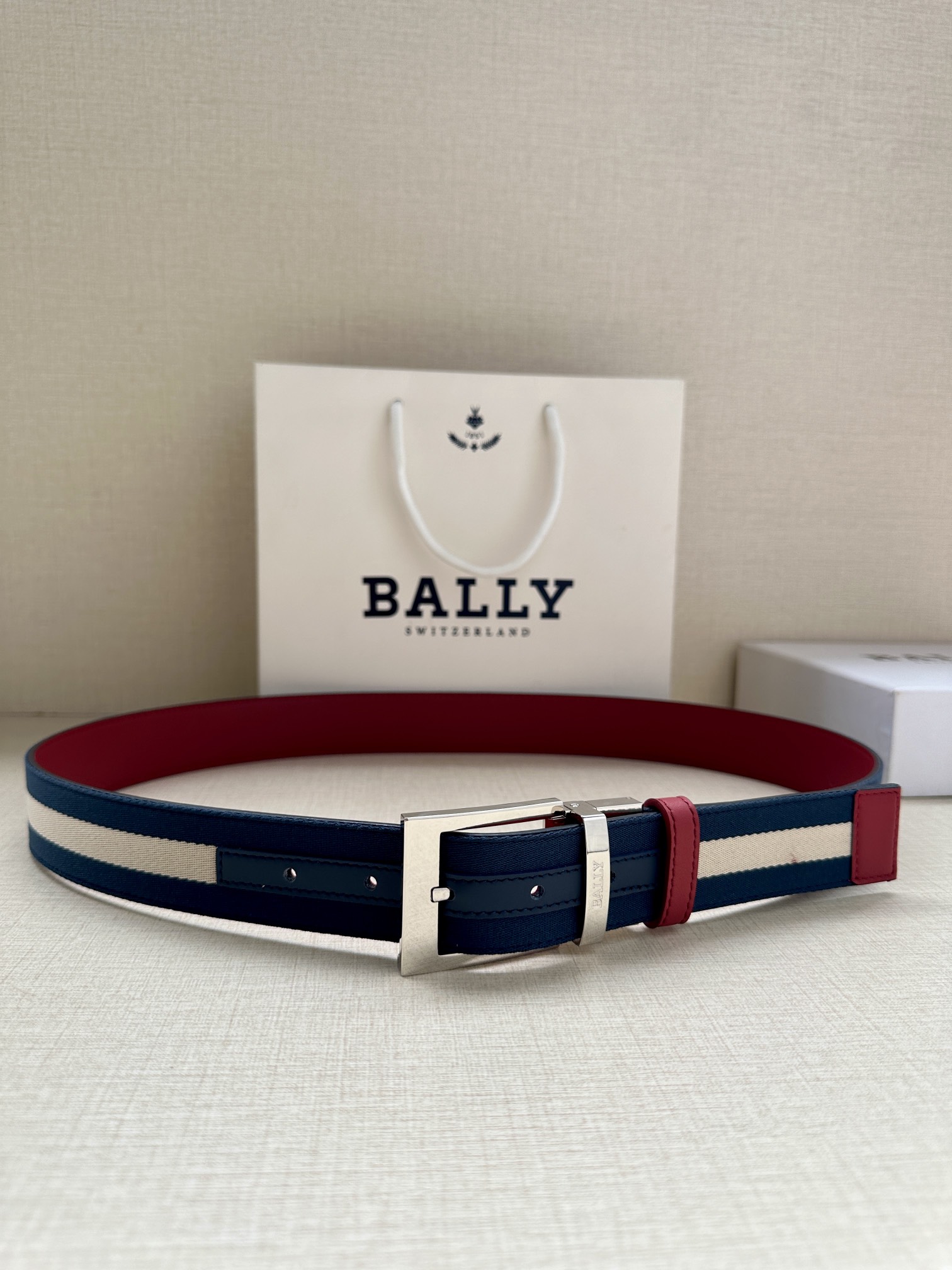 Bally Male Basic Belt M-l
