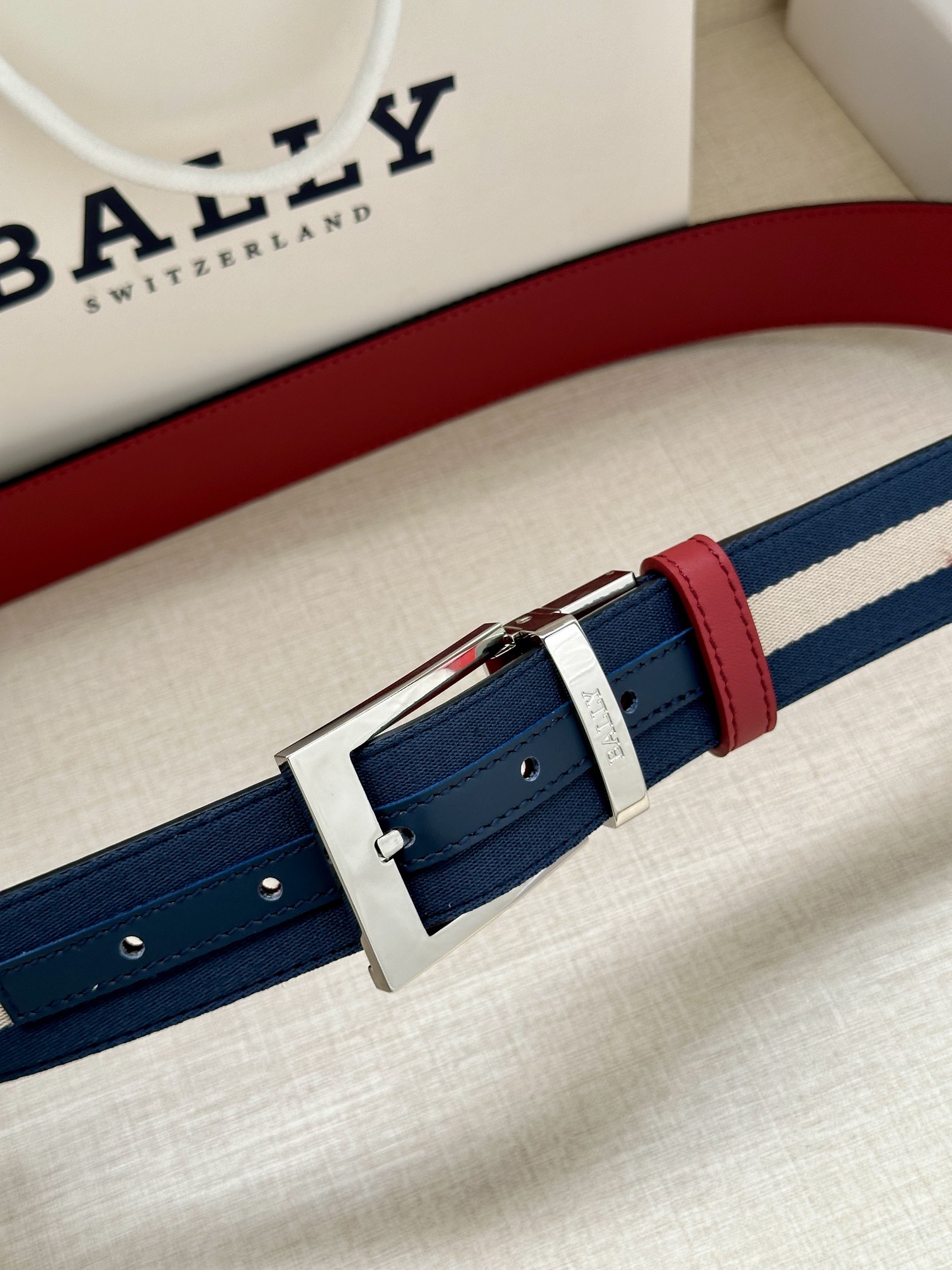 Bally Male Basic Belt M-l