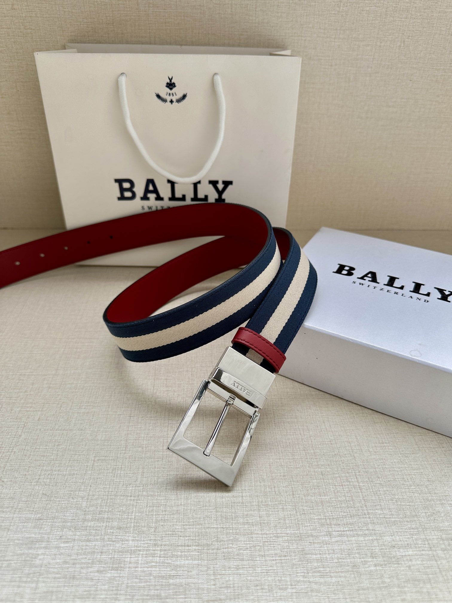 Bally Male Basic Belt M-l