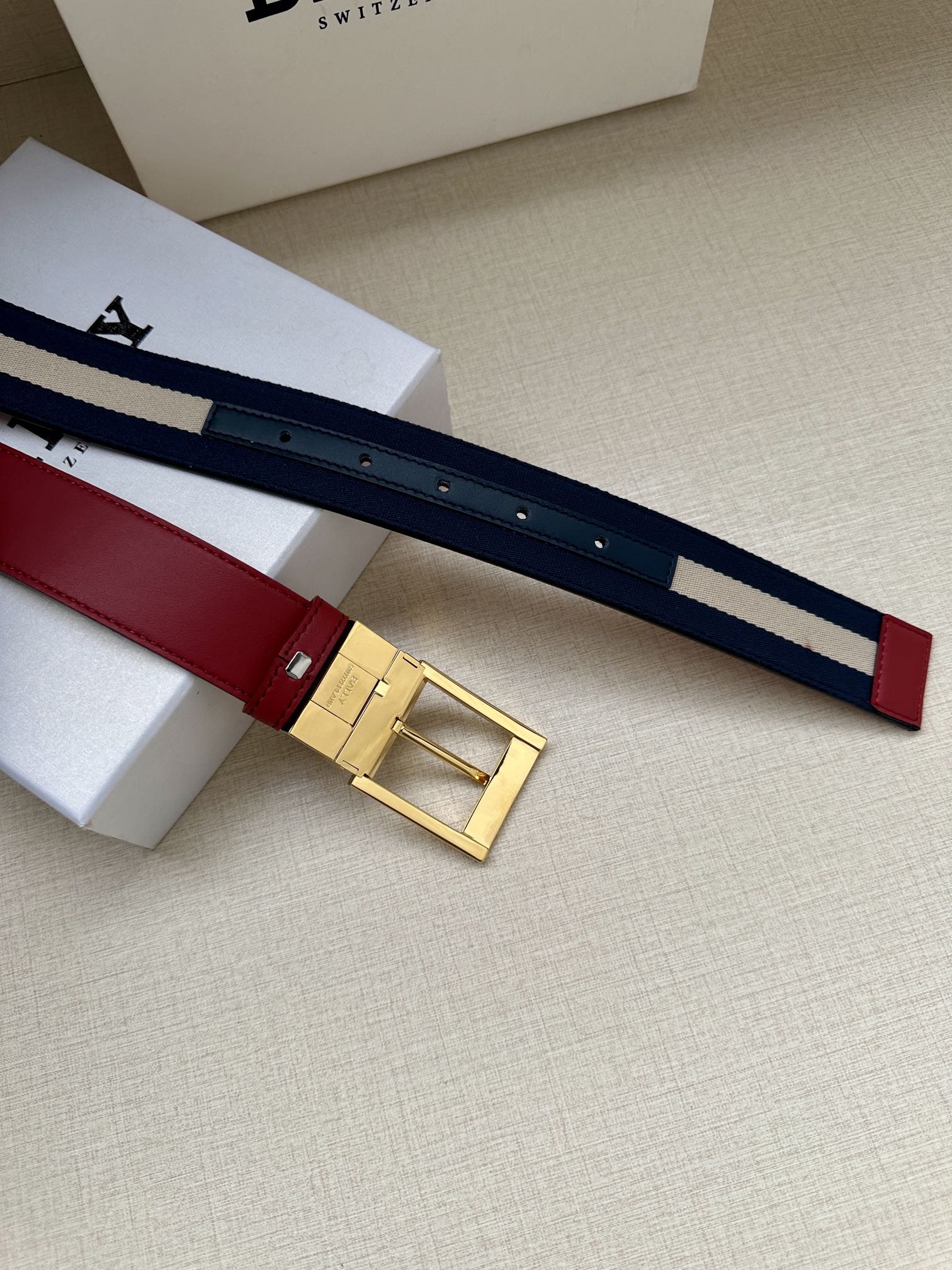 Bally Male Basic Belt M-l