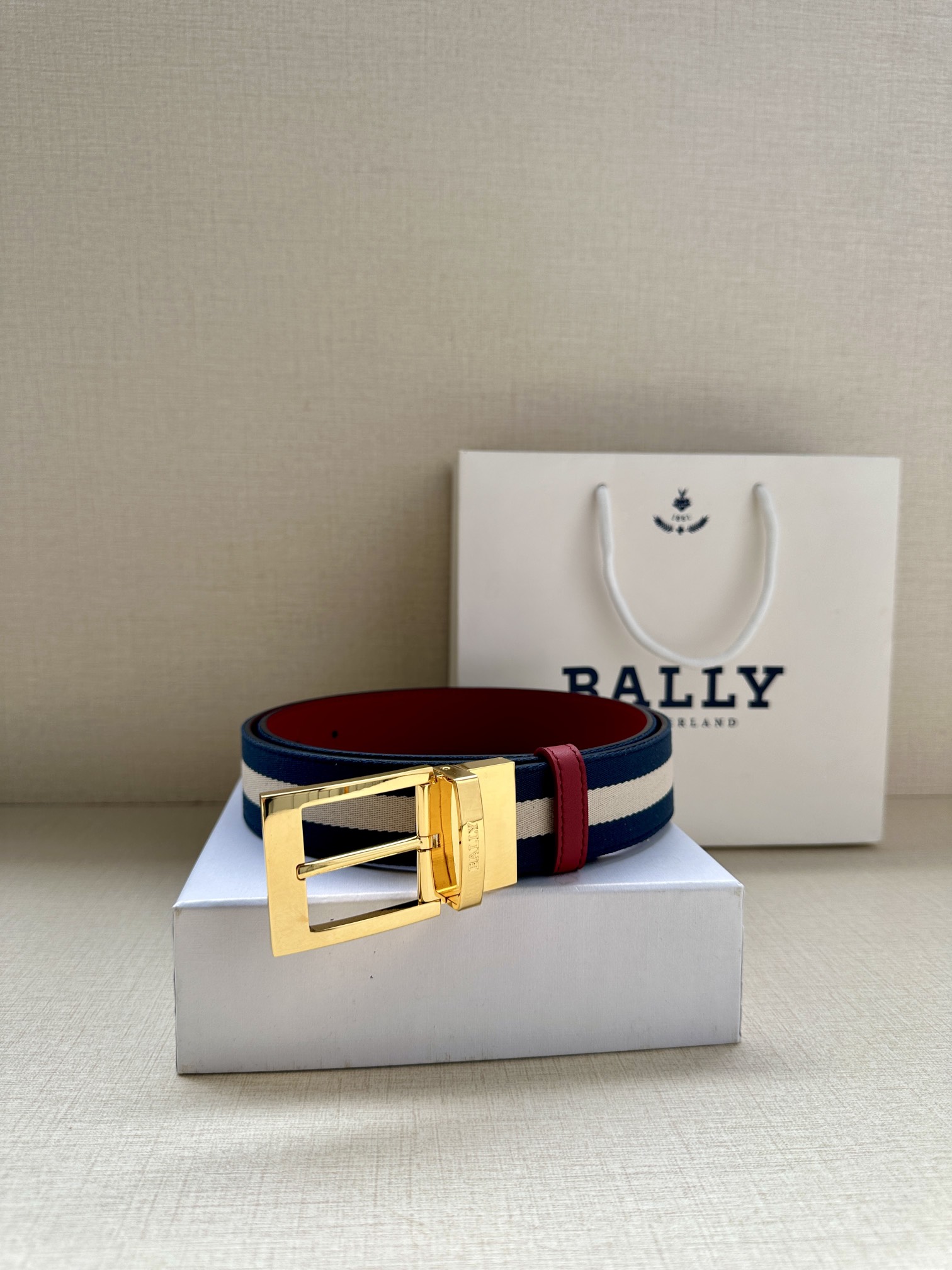 Bally Male Basic Belt M-l