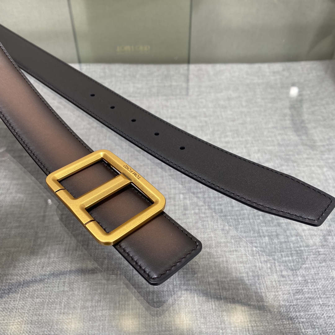 Tom Ford Basic Belt Top Grain Leather