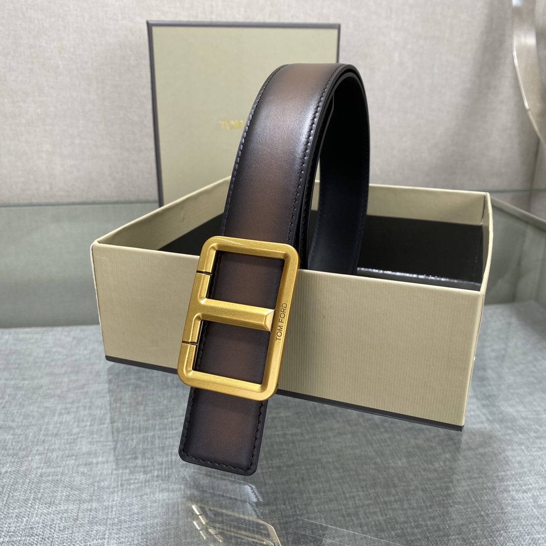 Tom Ford Basic Belt Top Grain Leather
