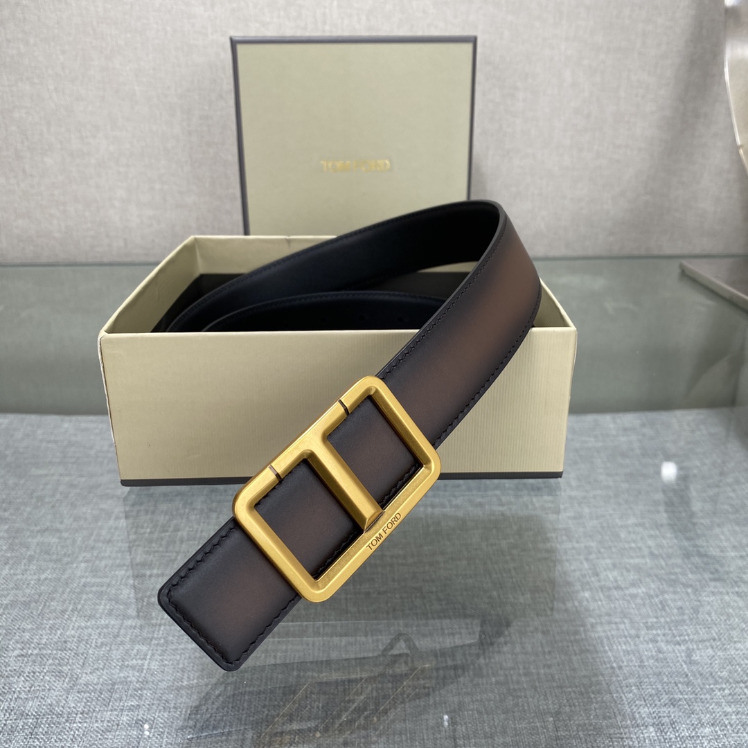 Tom Ford Basic Belt Top Grain Leather
