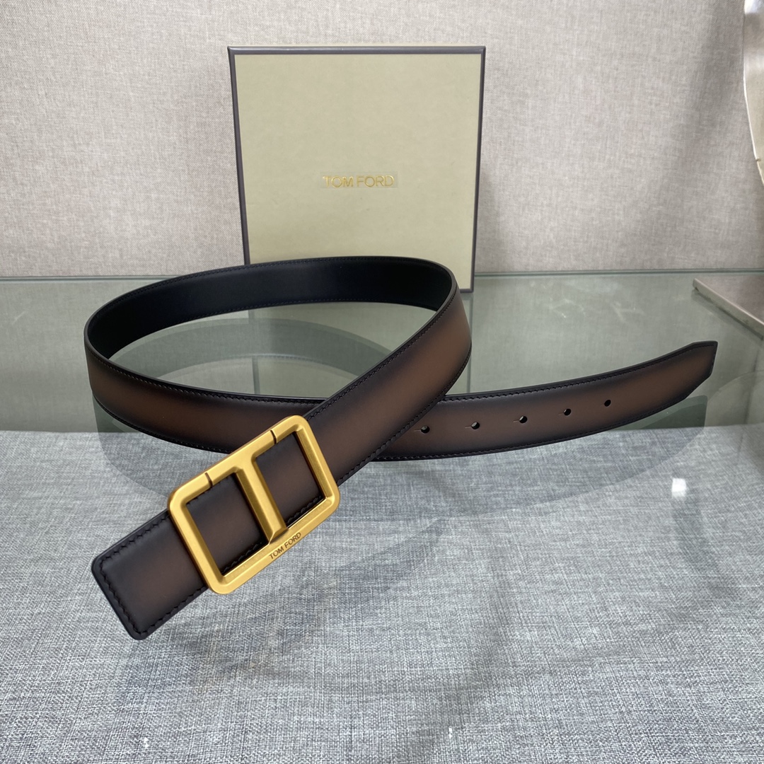 Tom Ford Basic Belt Top Grain Leather