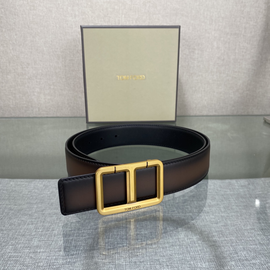Tom Ford Basic Belt Top Grain Leather