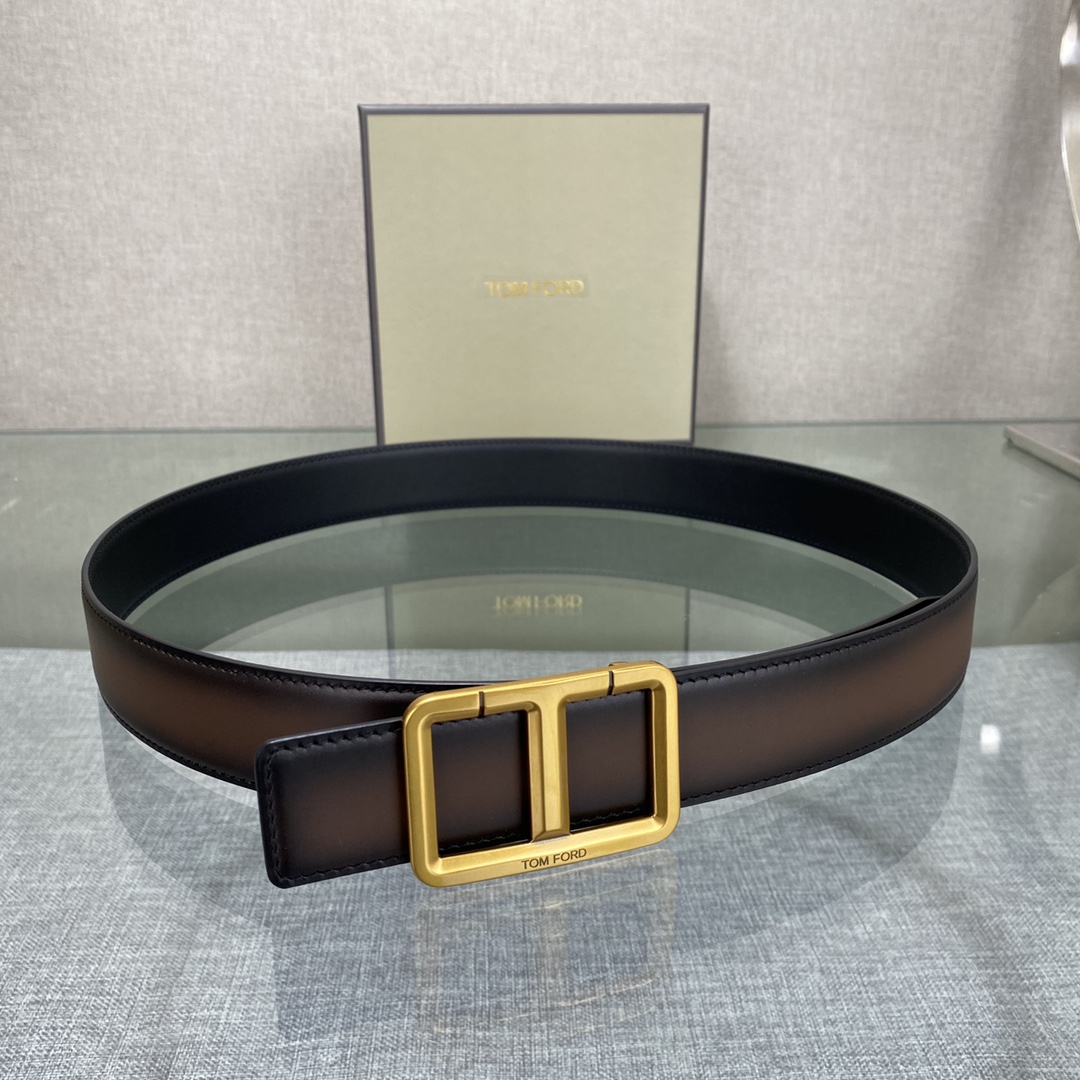 Tom Ford Basic Belt Top Grain Leather