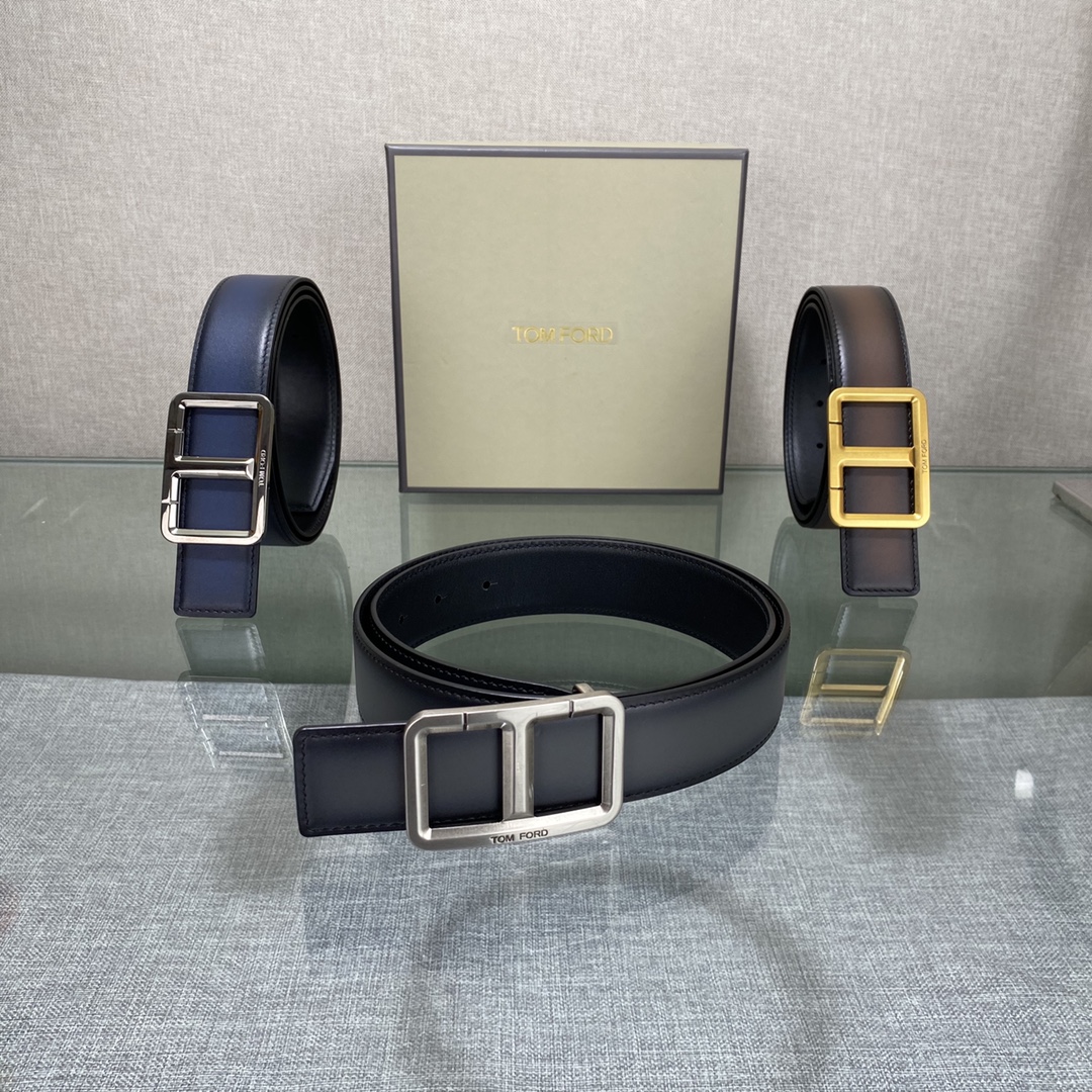 Tom Ford Basic Belt Top Grain Leather