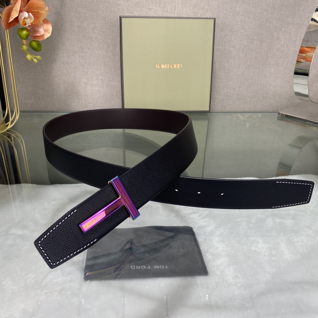 Tom Ford Basic Belt Top Grain Leather