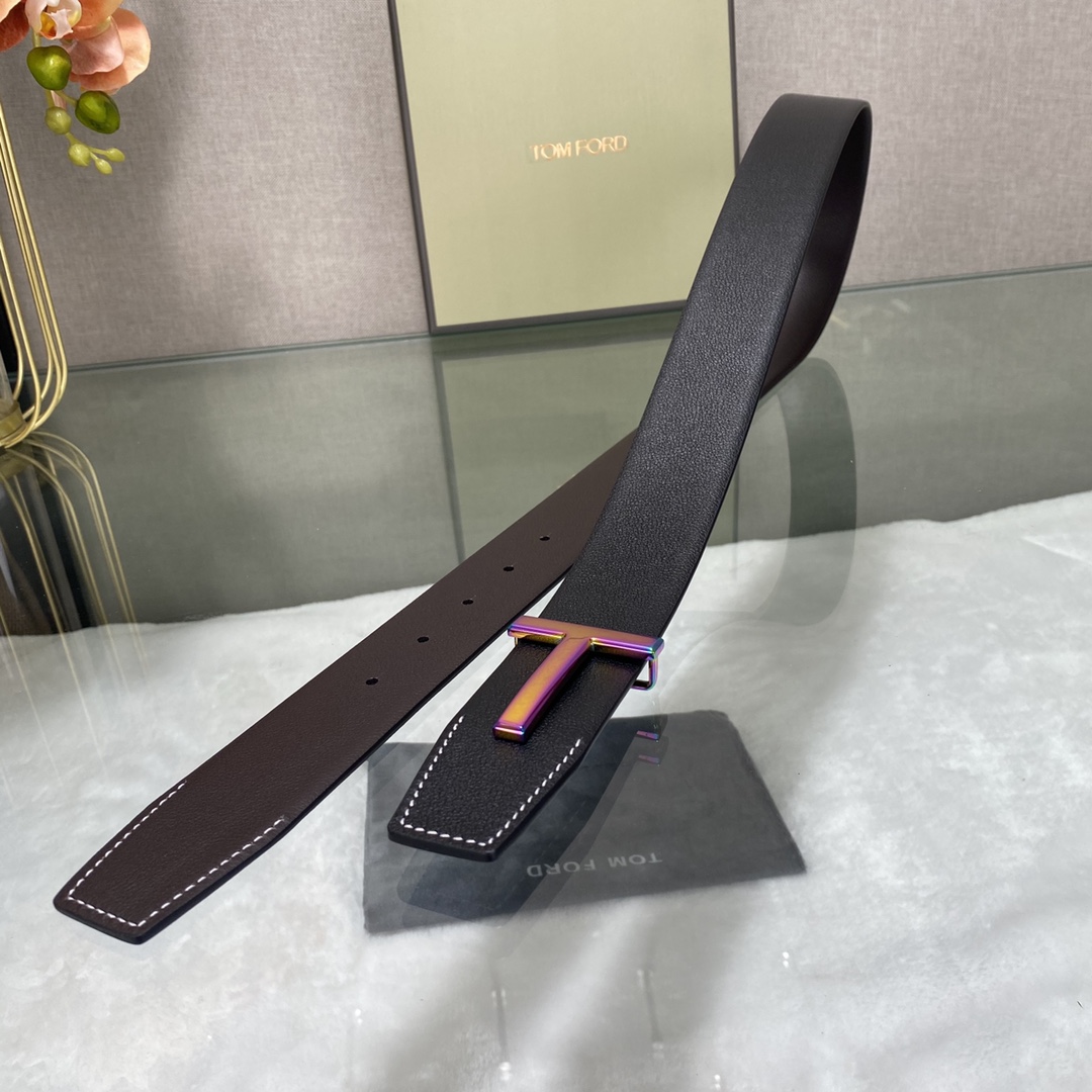 Tom Ford Basic Belt Top Grain Leather