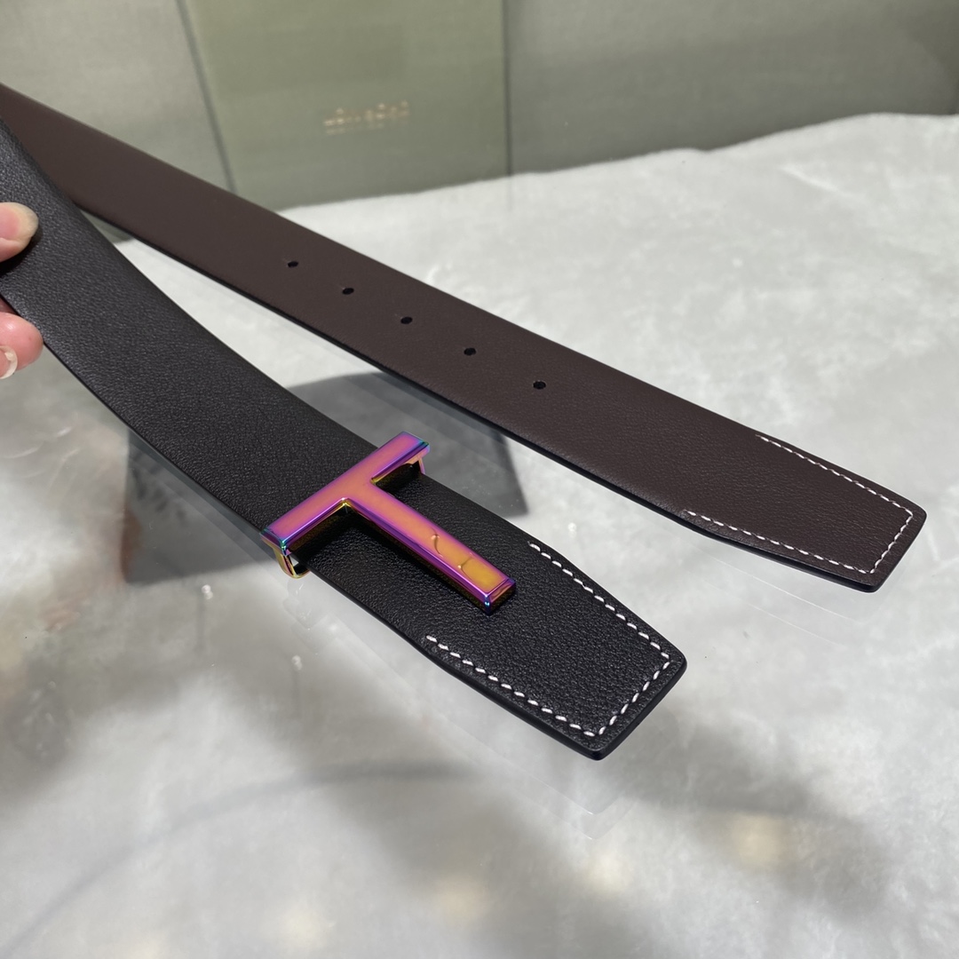 Tom Ford Basic Belt Top Grain Leather