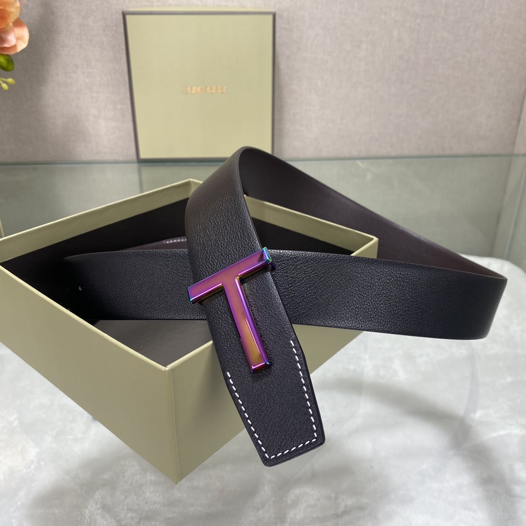 Tom Ford Basic Belt Top Grain Leather