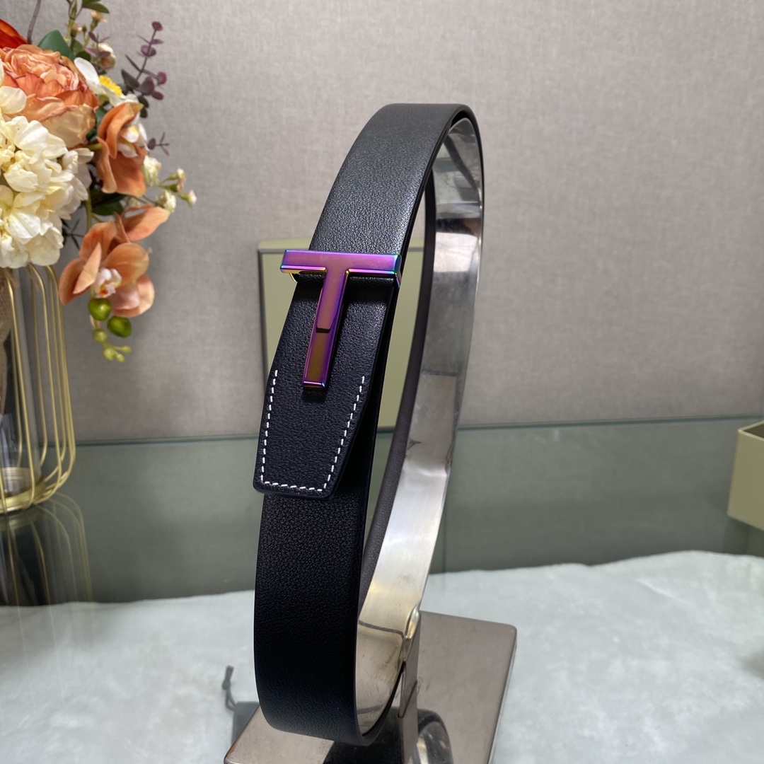 Tom Ford Basic Belt Top Grain Leather