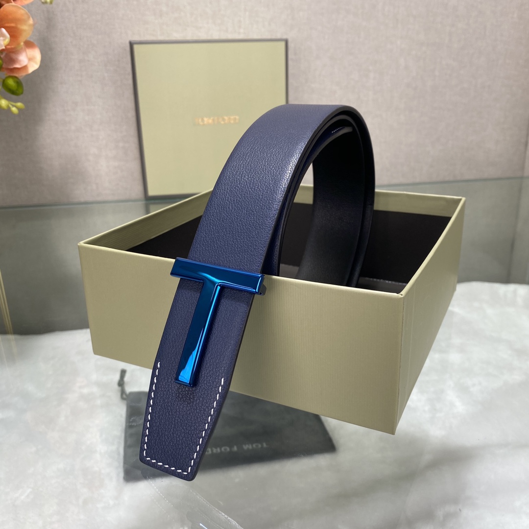 Tom Ford Basic Belt Top Grain Leather