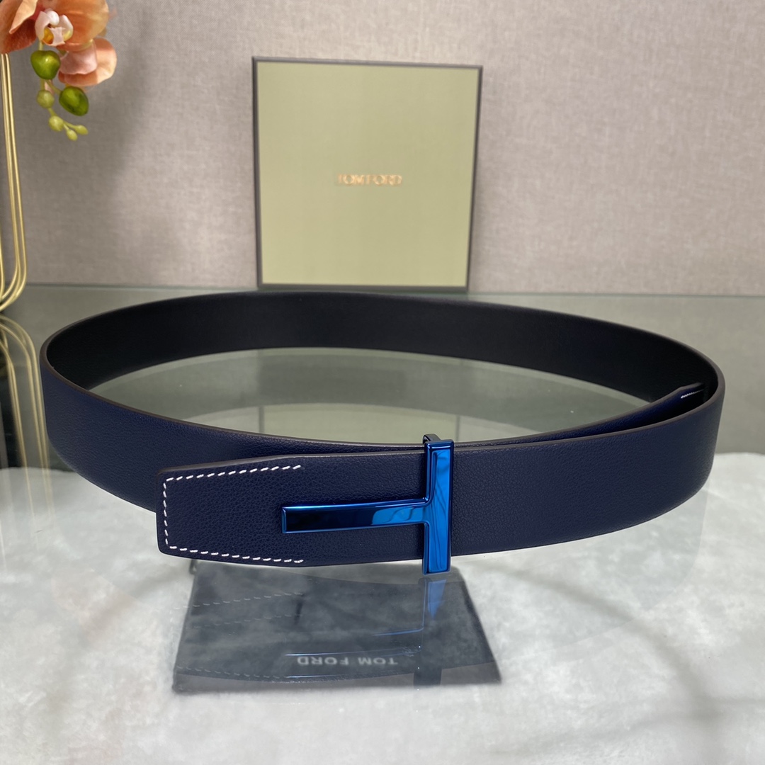 Tom Ford Basic Belt Top Grain Leather