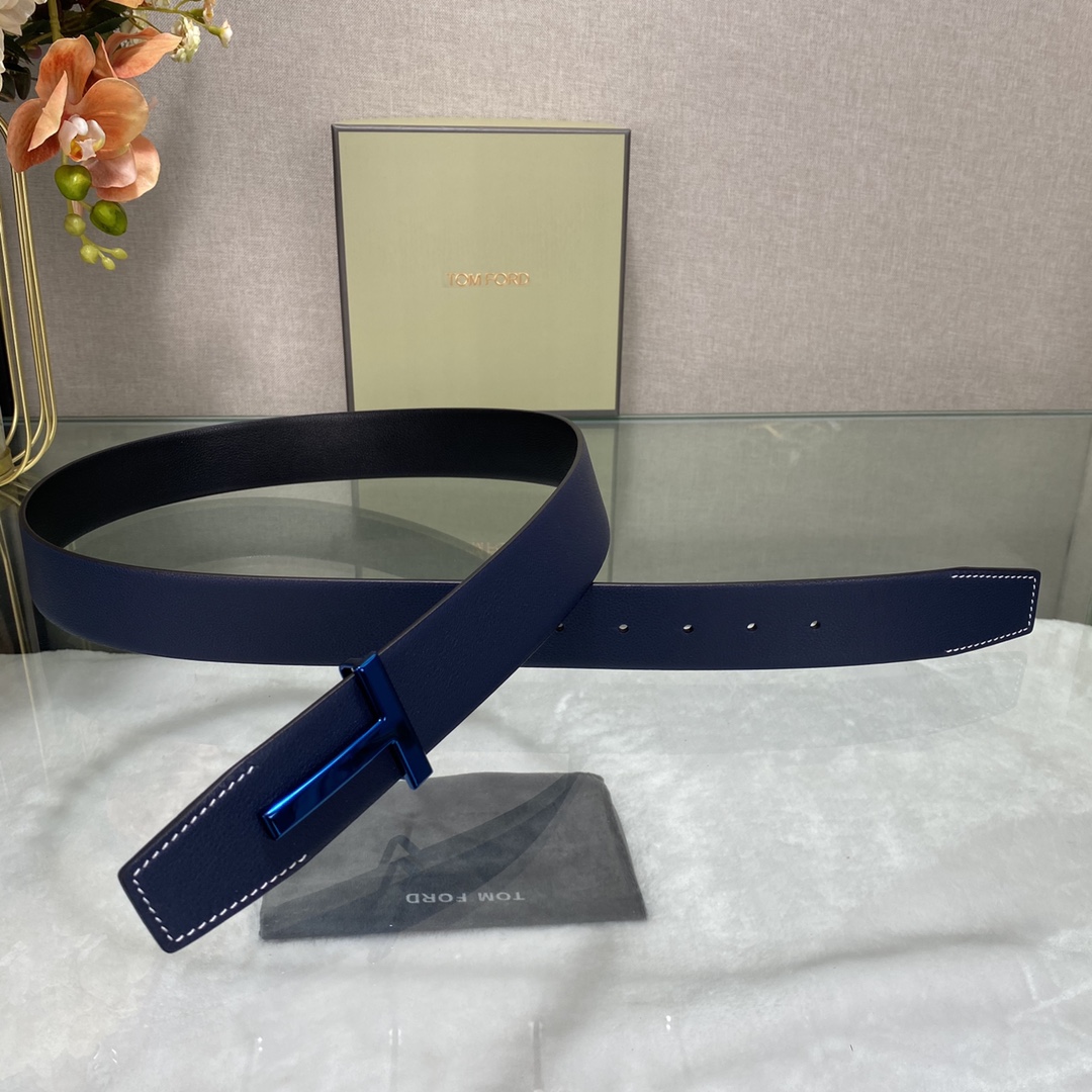 Tom Ford Basic Belt Top Grain Leather