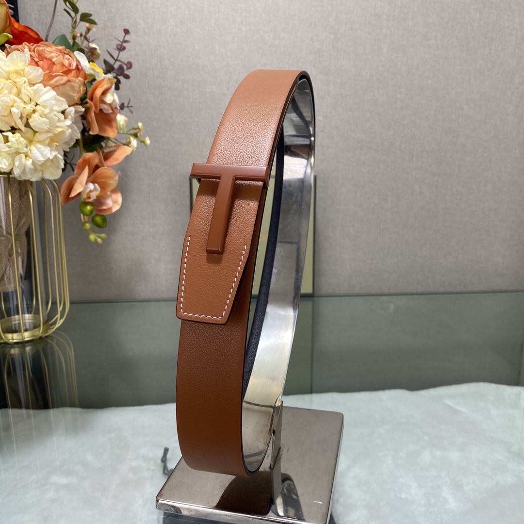 Tom Ford Basic Belt Top Grain Leather