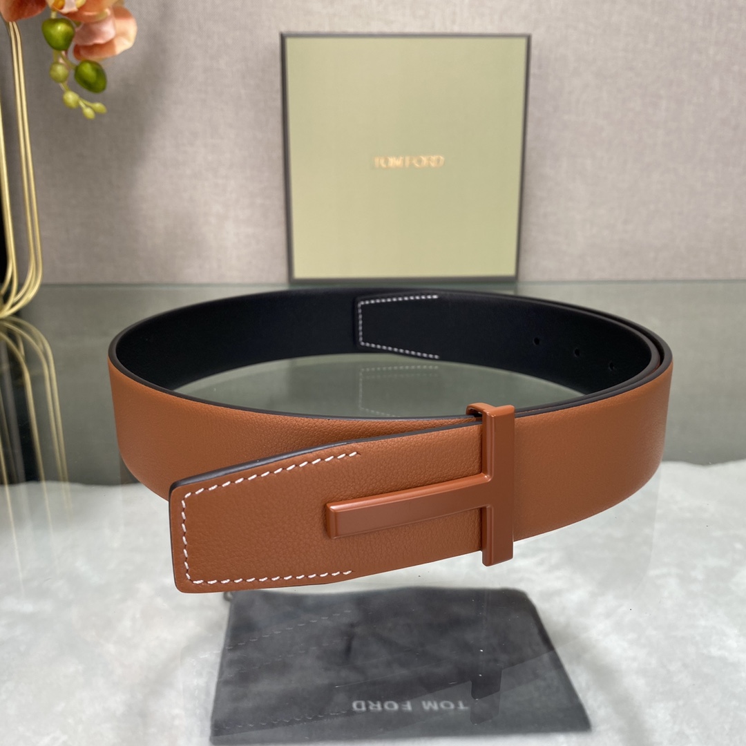 Tom Ford Basic Belt Top Grain Leather