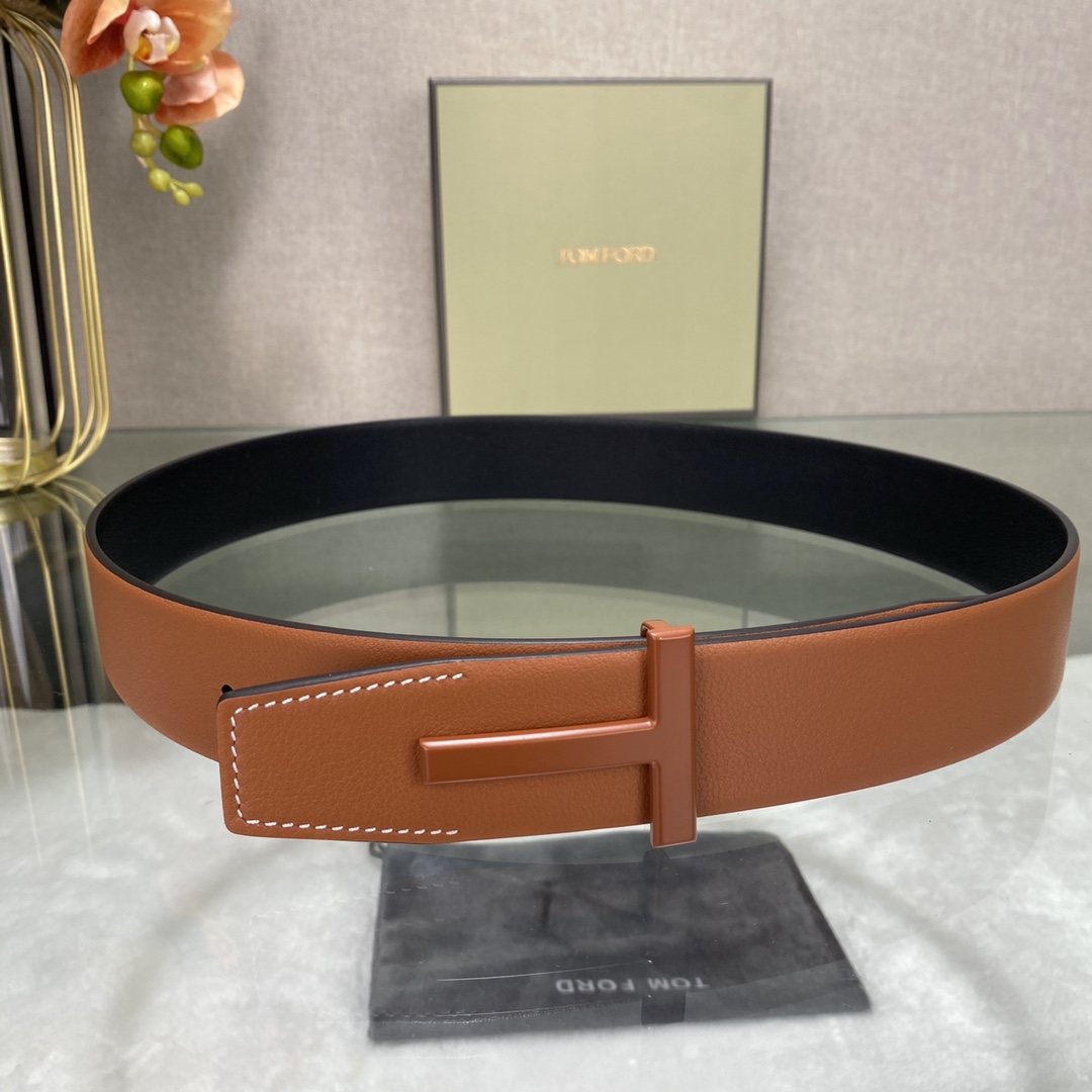 Tom Ford Basic Belt Top Grain Leather