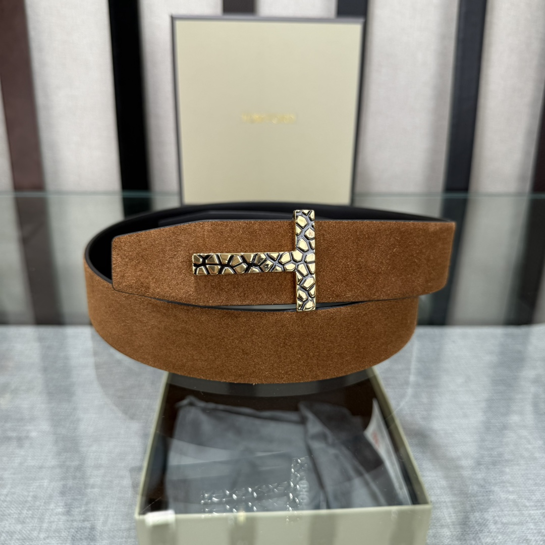 Tom Ford Basic Belt Top Grain Leather