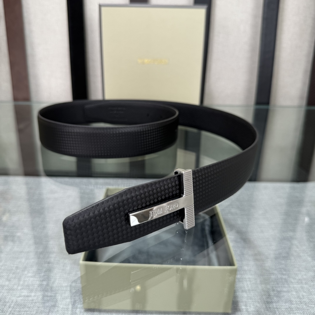 Tom Ford Basic Belt Top Grain Leather