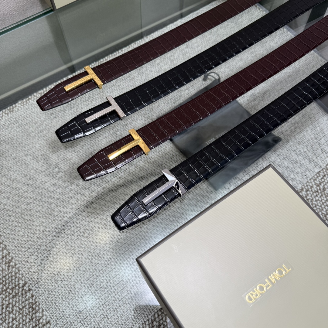 Tom Ford Basic Belt Top Grain Leather