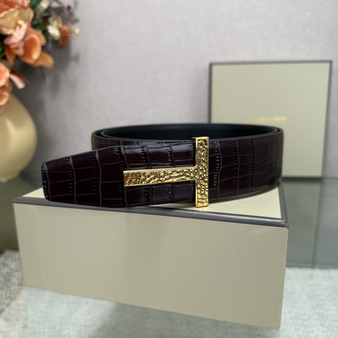 Tom Ford Basic Belt Top Grain Leather