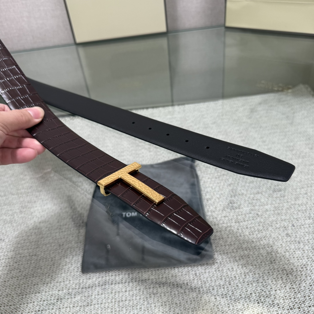 Tom Ford Basic Belt Top Grain Leather