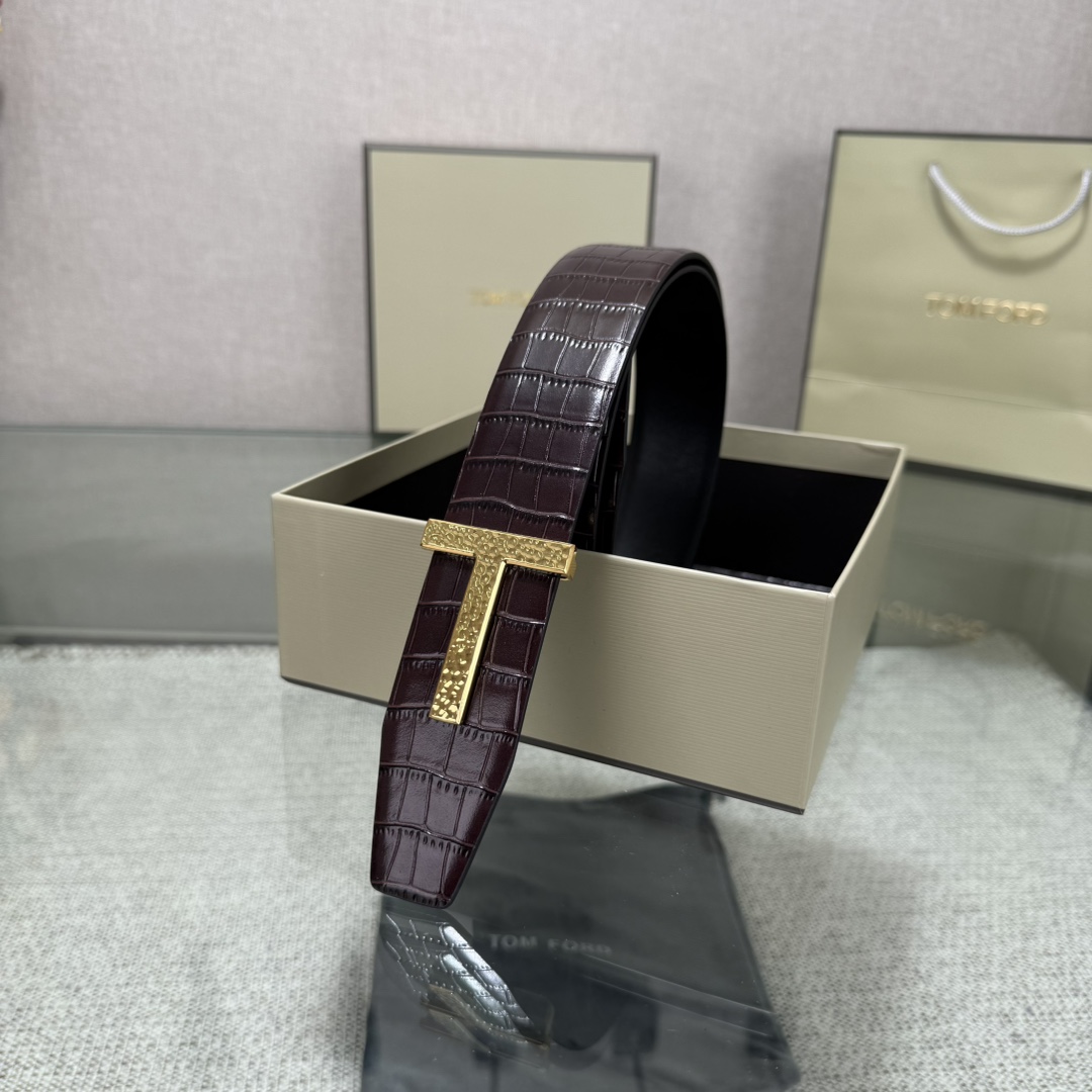 Tom Ford Basic Belt Top Grain Leather