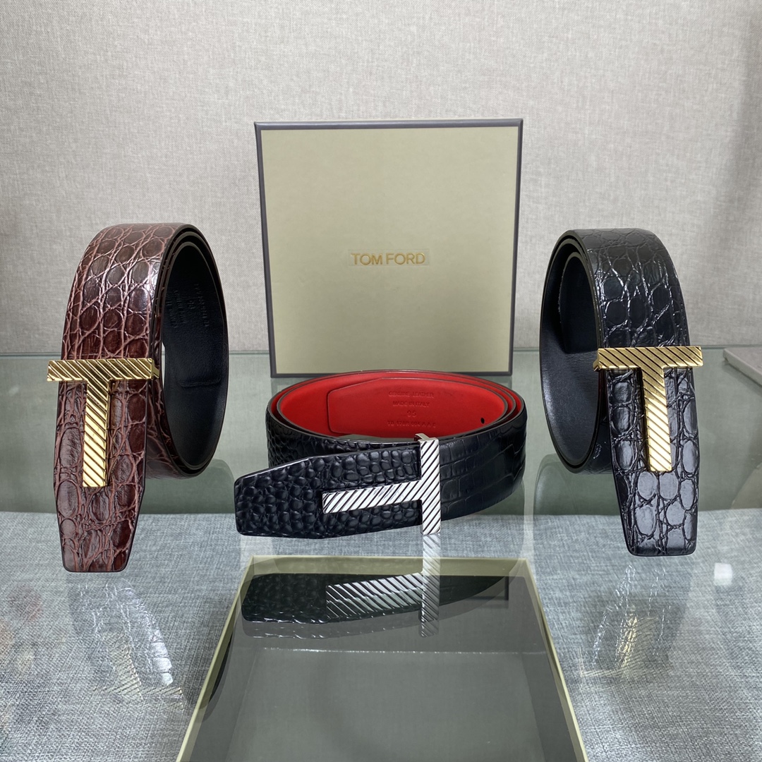 Tom Ford Basic Belt Top Grain Leather