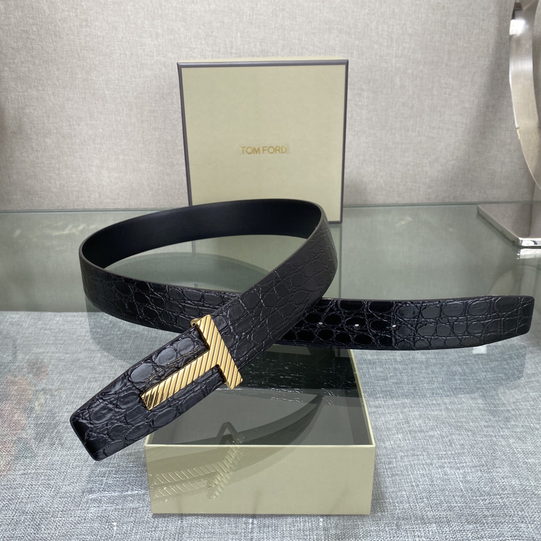 Tom Ford Basic Belt Top Grain Leather