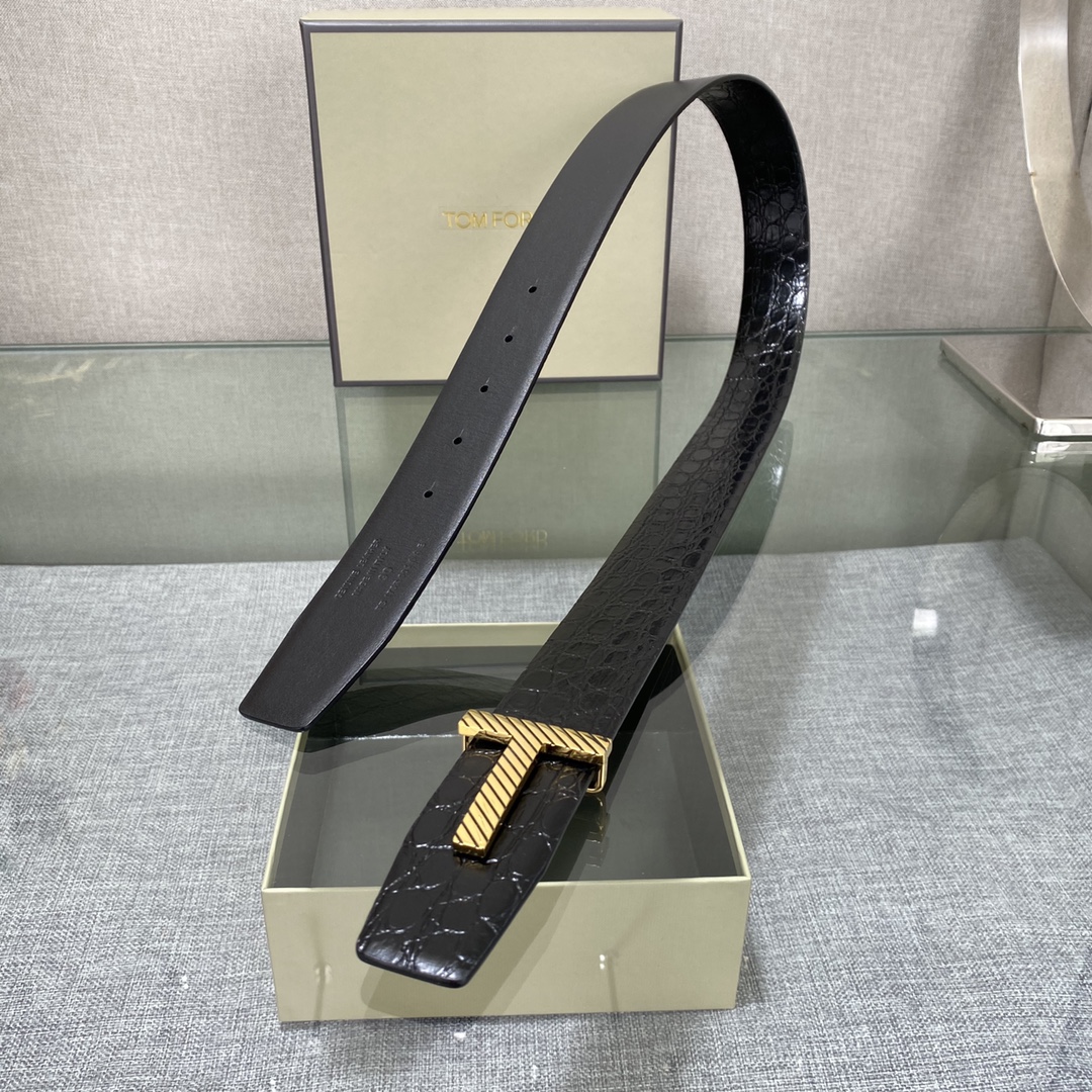 Tom Ford Basic Belt Top Grain Leather