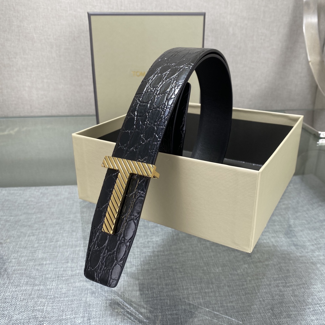 Tom Ford Basic Belt Top Grain Leather