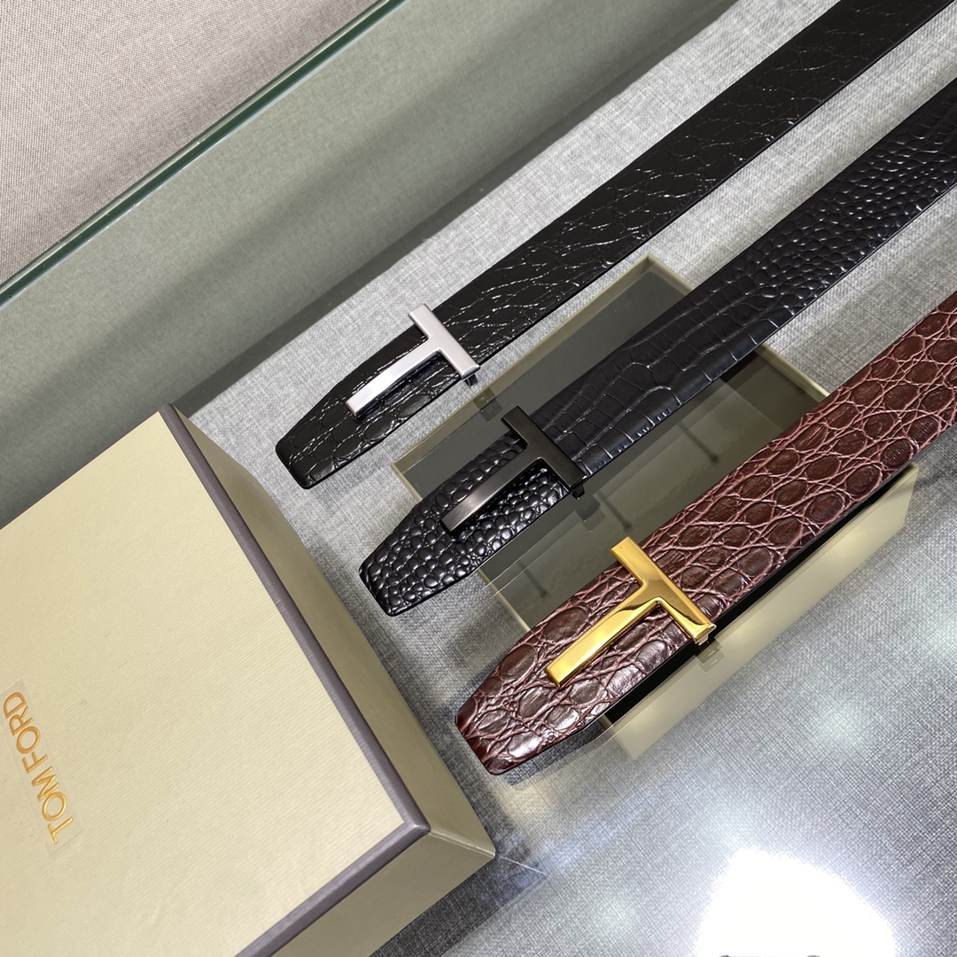 Tom Ford Basic Belt Top Grain Leather