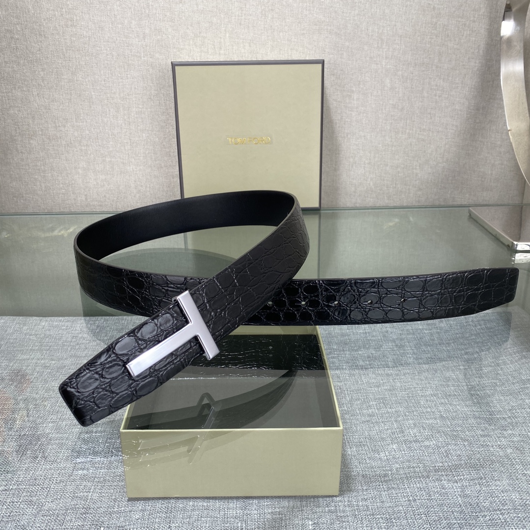 Tom Ford Basic Belt Top Grain Leather