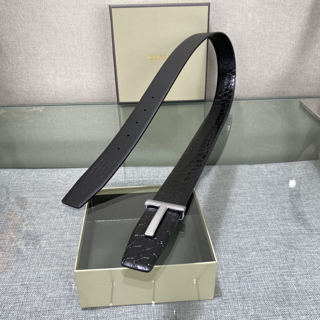 Tom Ford Basic Belt Top Grain Leather