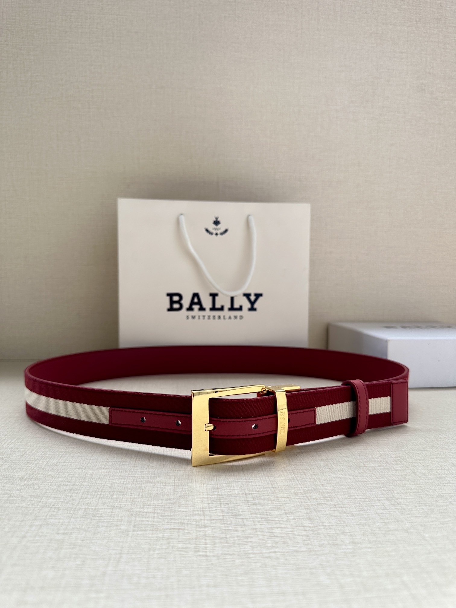 Bally Male Basic Belt M-l