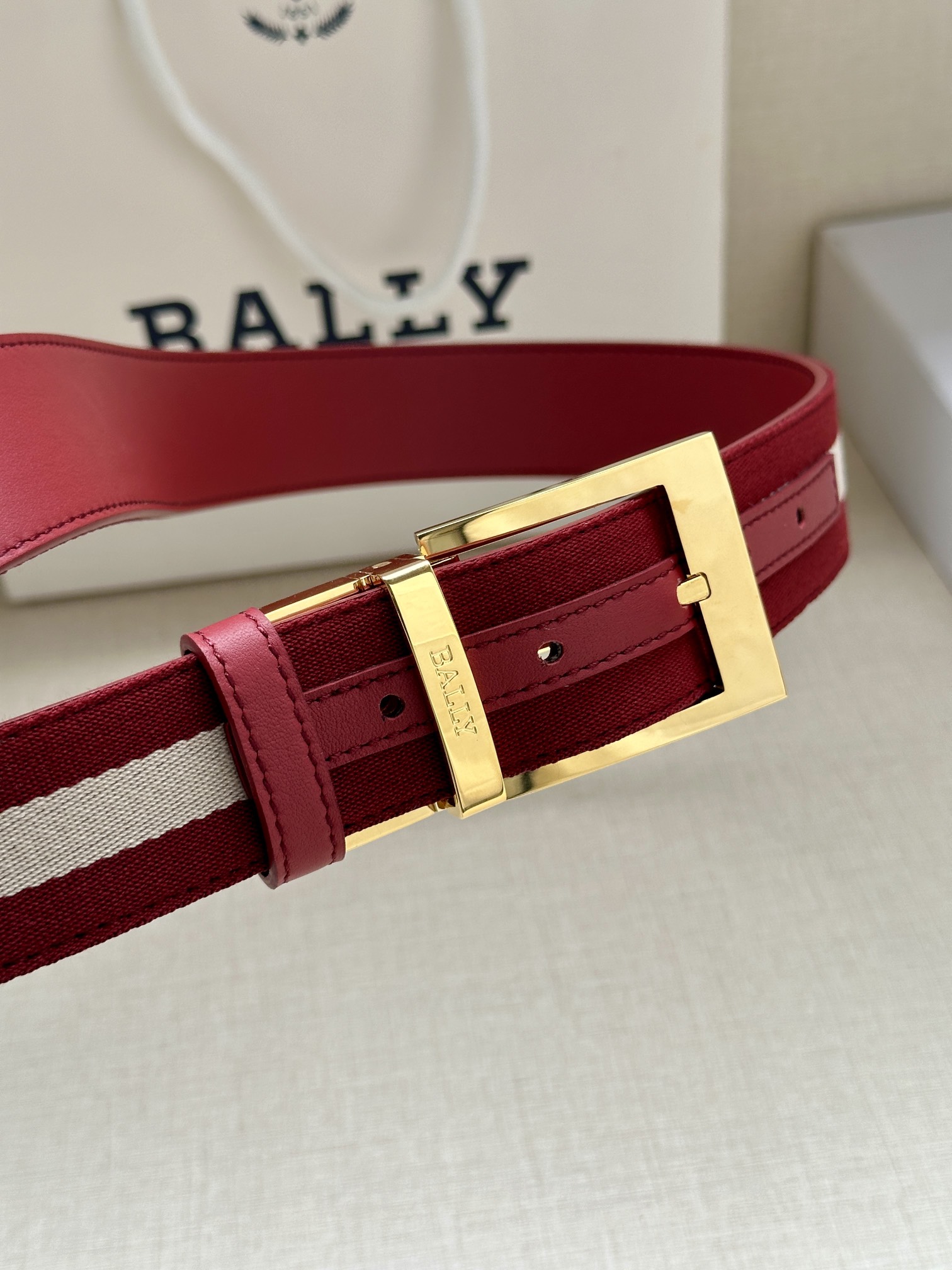 Bally Male Basic Belt M-l