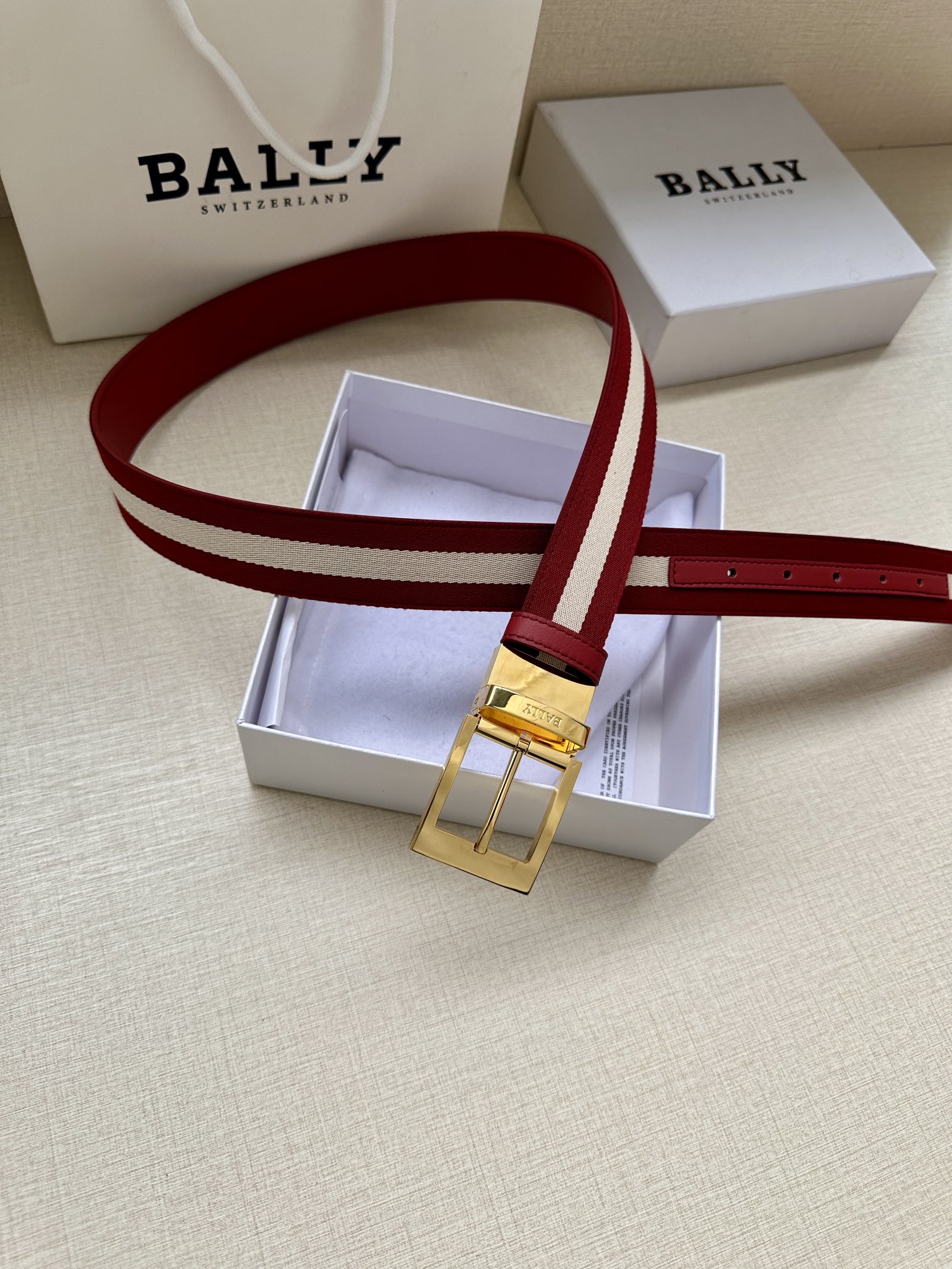 Bally Male Basic Belt M-l