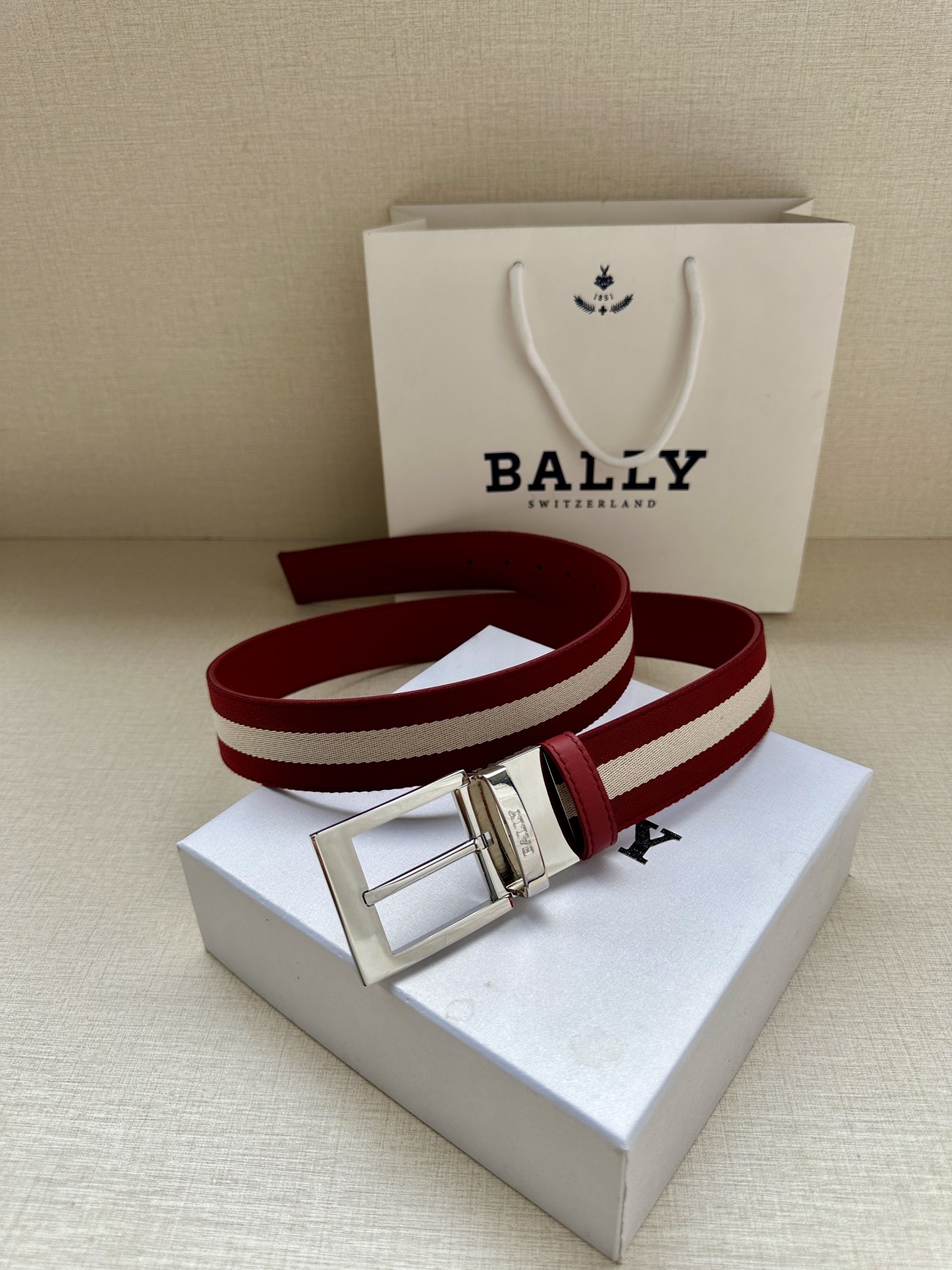 Bally Male Basic Belt M-l